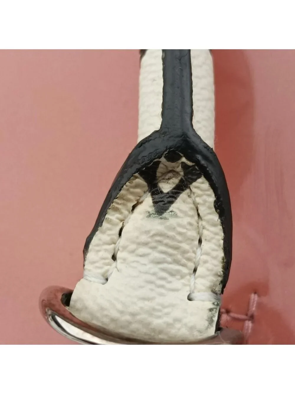 Louis Vuitton Alma BB Rose Belleline Vernis Handbag
